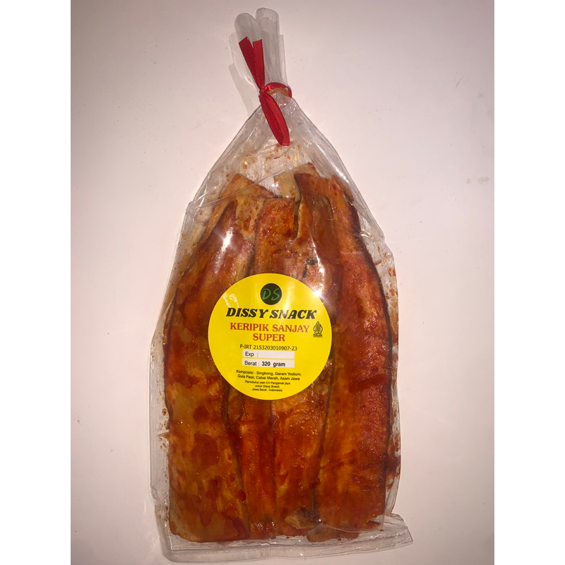 

Keripik Singkong Balado Sanjay Dissy Snack 300 gram