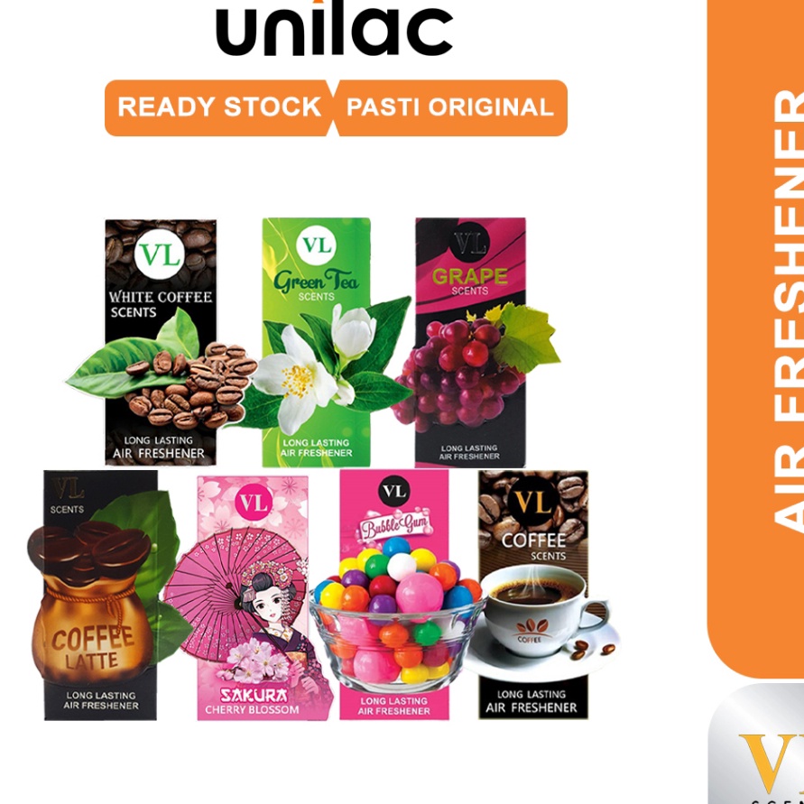 DIJAMIN BARU Parfum Mobil VL Scents Pengharum Mobil dan Ruangan  VL Scent Parfum Mobil Car Perfume
