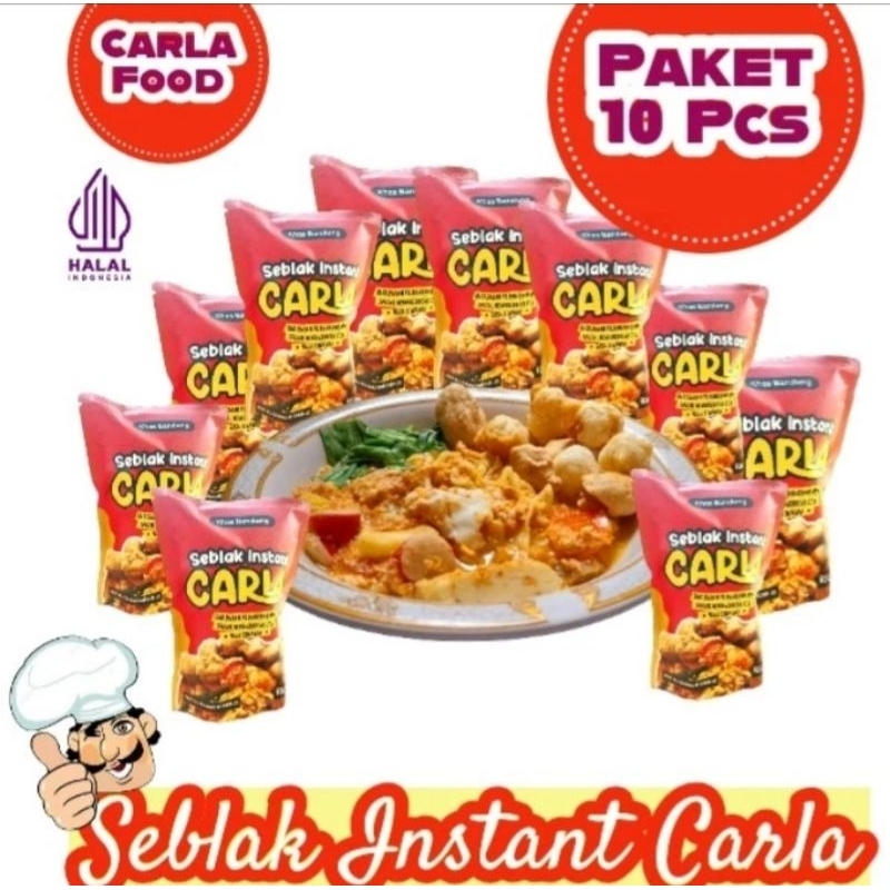 

SEBLAK CARLA 10 PCS | KHAS BANDUNG | VIRAL NAGIH