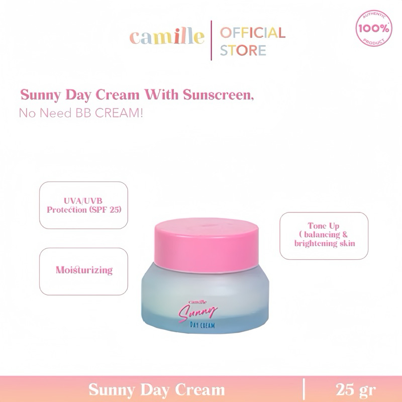 Sunny Day Cream With Suncreen Camille Beauty