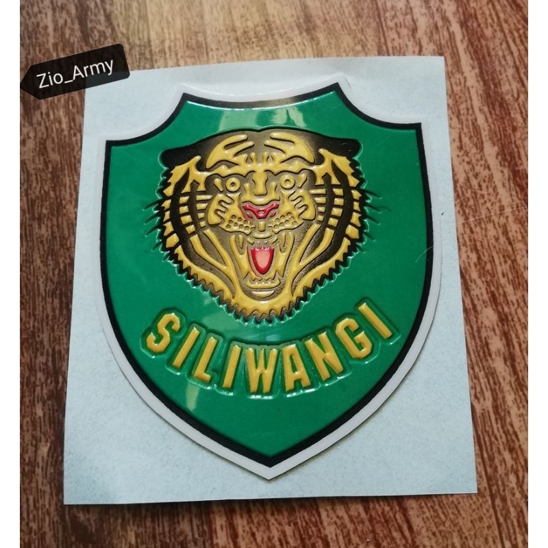 

Stiker Embos Logo Kodam SILIWANGI