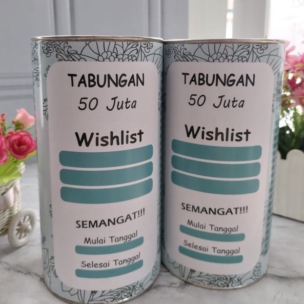 SPESIAL DISCOUNT Tabungan Target 5 Juta Buka tutup permanen Celengan jumbo 5jt