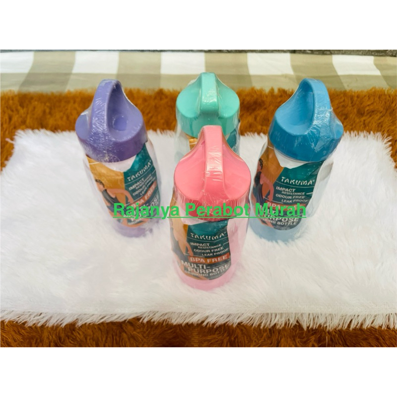 Botol Minum Plastik / Botol Minum / Kempis / Botol Venus 380 ml Takuma