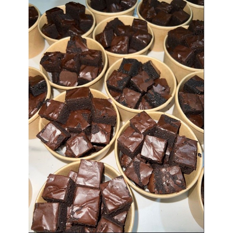 

Fudgy brownies bites/Brownies cup