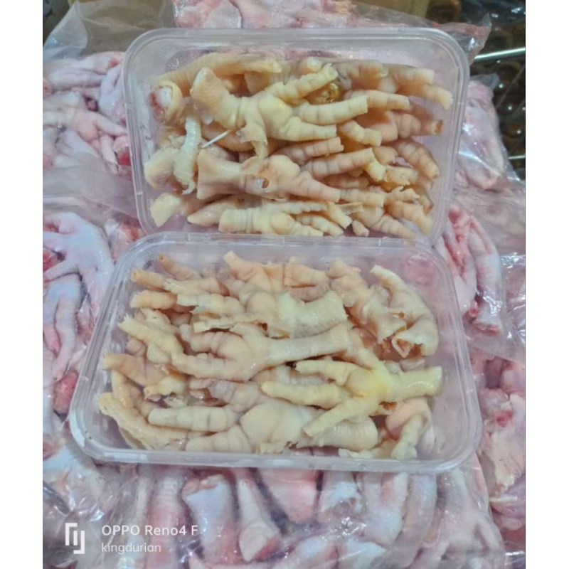 

Ceker Tanpa Tulang Box ±200gr