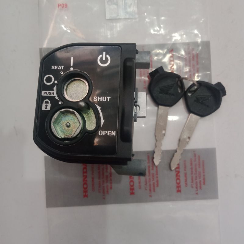 Kunci Kontak/Kunci Motor/Key set Honda Beat 2020, Beat Street K1A, Scoopy K2F 2020