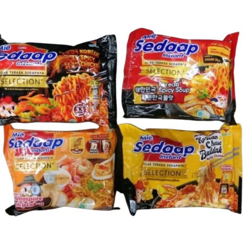 

mie sedaap instant selection 87gr