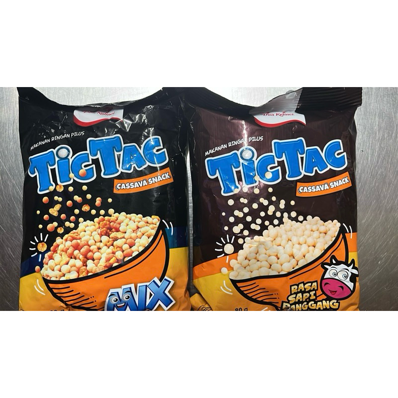 

tictac snack 80 gr rasa mix dan sapi panggang