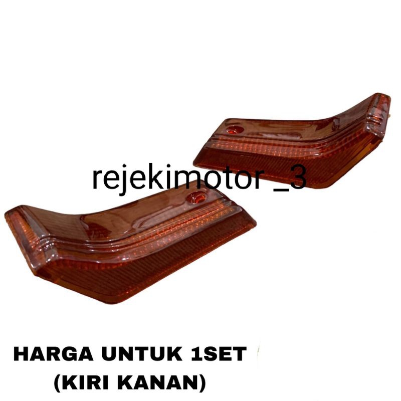 mika sen depan Suzuki rc100 rc spirit rc bravo kaca reteng depan rc100 rc bravo rc spirit