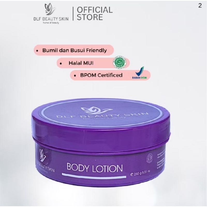DLF BEAUTY SKIN body lotion 250 g