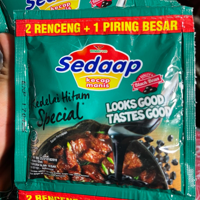 

Kecap Manis Sedaap Renteng 33 ml x 12 Pcs