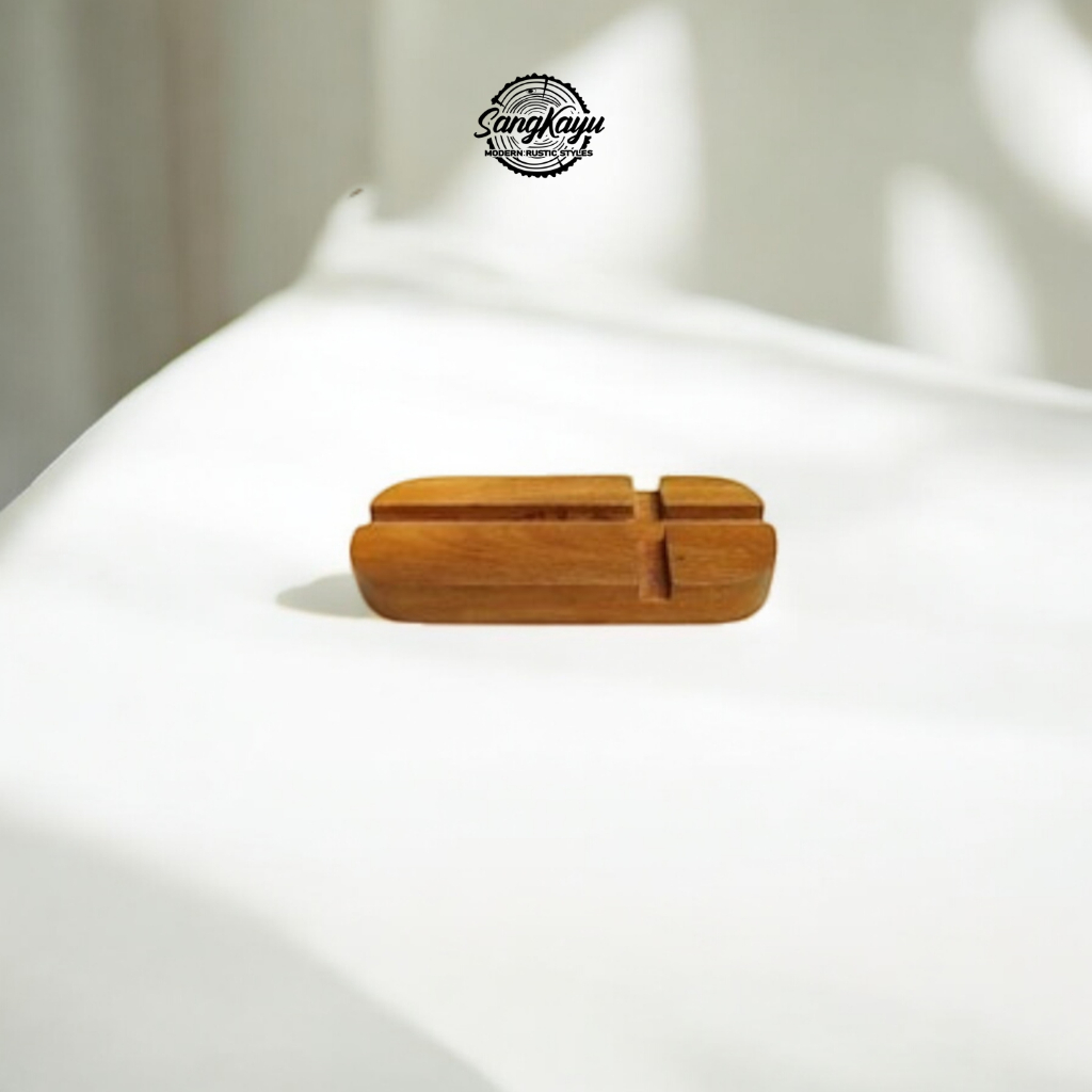 SangKayu Stand Holder Phone Holder Tablet Holder / Phone Holder Kayu