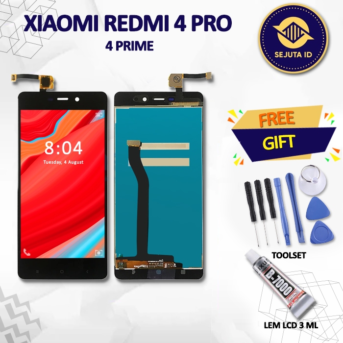 Lcd Redmi 4 Pro / Redmi 4 Prime Original Fullset [ Gratis Obeng Set + Lem Lcd ]