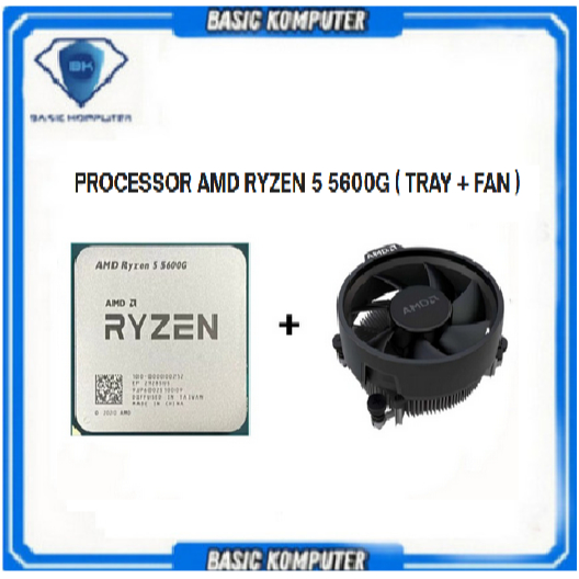 PROCESSOR AMD RYZEN 5 5600G ( TRAY + FAN )