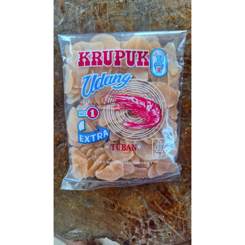 

Krupuk Udang cap guci toak