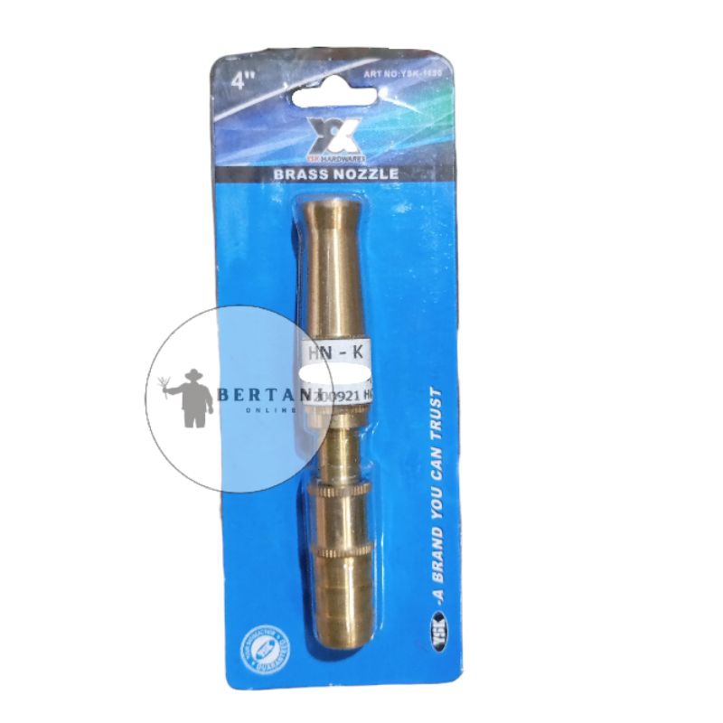 Hose Nozzle HN-K Brass Nozzle YSK Hardwares