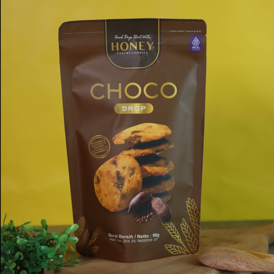 

Choco Drop Honey Cookies