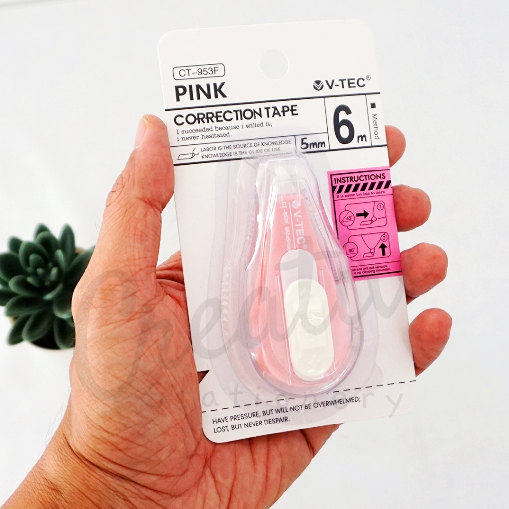 

V-TEC Correction Tape Tip Ex Kertas 6 Meter CT-953F