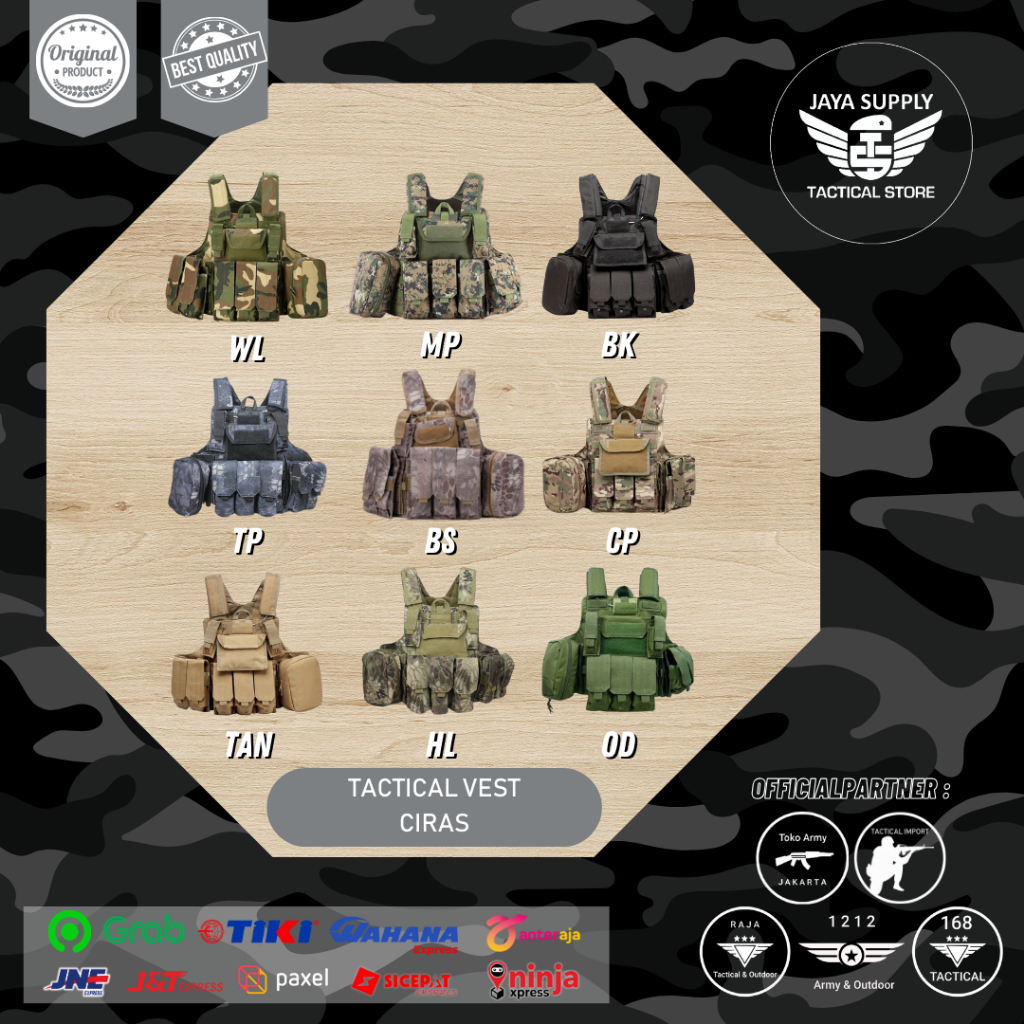 Rompi Army Tactical Vest Armor CIRAS