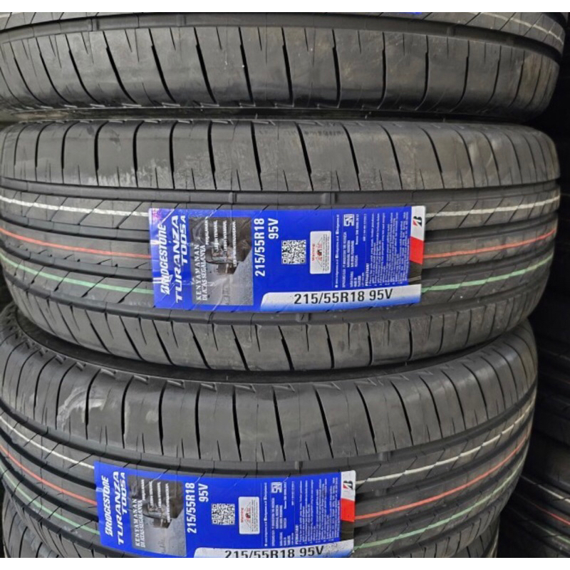 ban mobil 215 55 18 Bridgestone Turanza T005A ukuran 215/55 r18 untuk mobil Trax Yaris Hybrid
