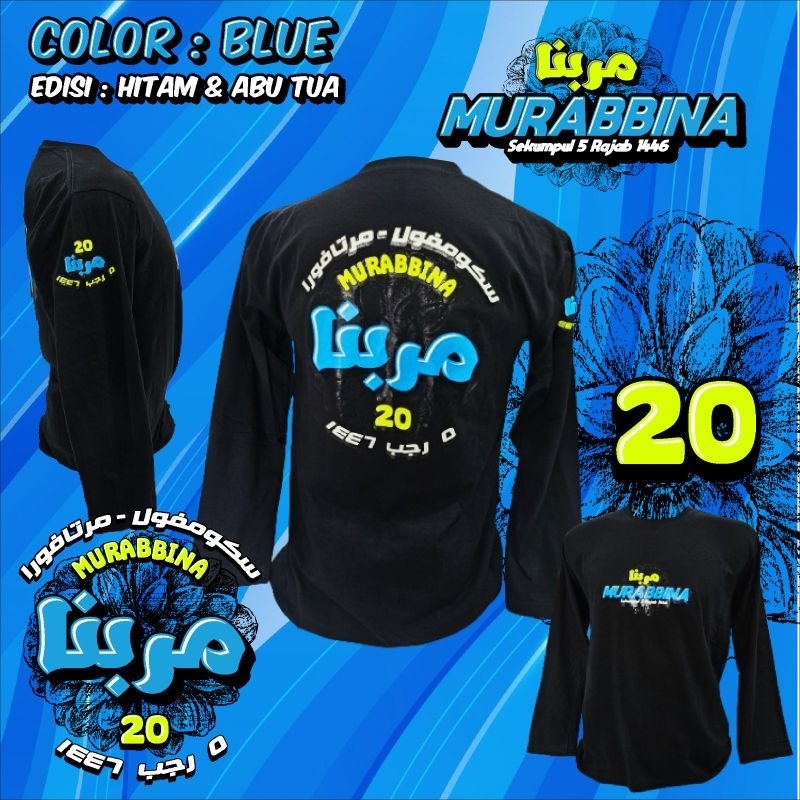 KAOS HAUL KE-20 SEKUMPUL 05 RAJAB PANJANG DAN PENDEK