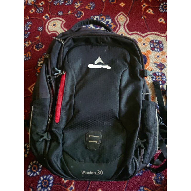 Tas Ransel Pria Wanders 30Liter hitam