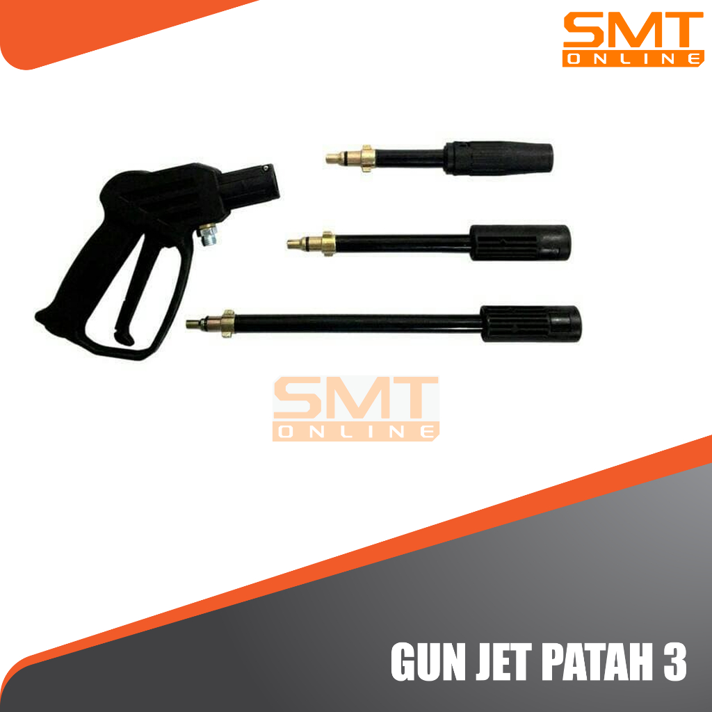 H&L Gun Jet CLeaner Patah 3 Gagang Mesin Steam