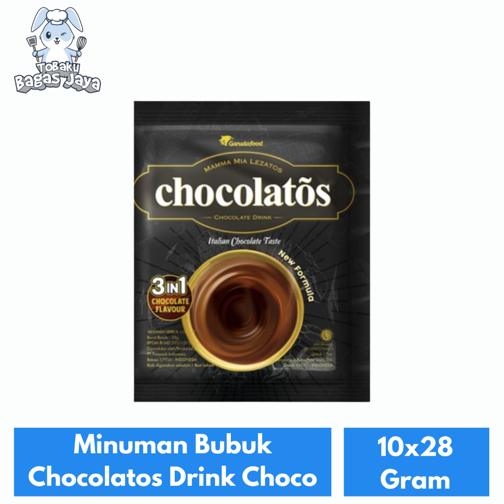 

Minuman Bubuk Chocolatos Drink Coklat 10x28 Gram