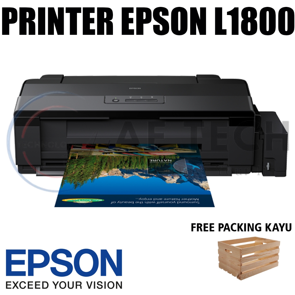 Printer L1800 Epson Second A3 Bergaransi Like New