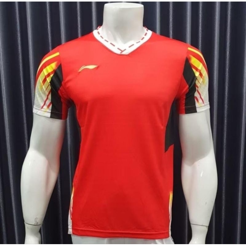 BAJU BADMINTON LINING IMPORT DEWASA THOMAS UBER SERIES TERBARU BAJU BADMINTON LINING PRIA WANITA