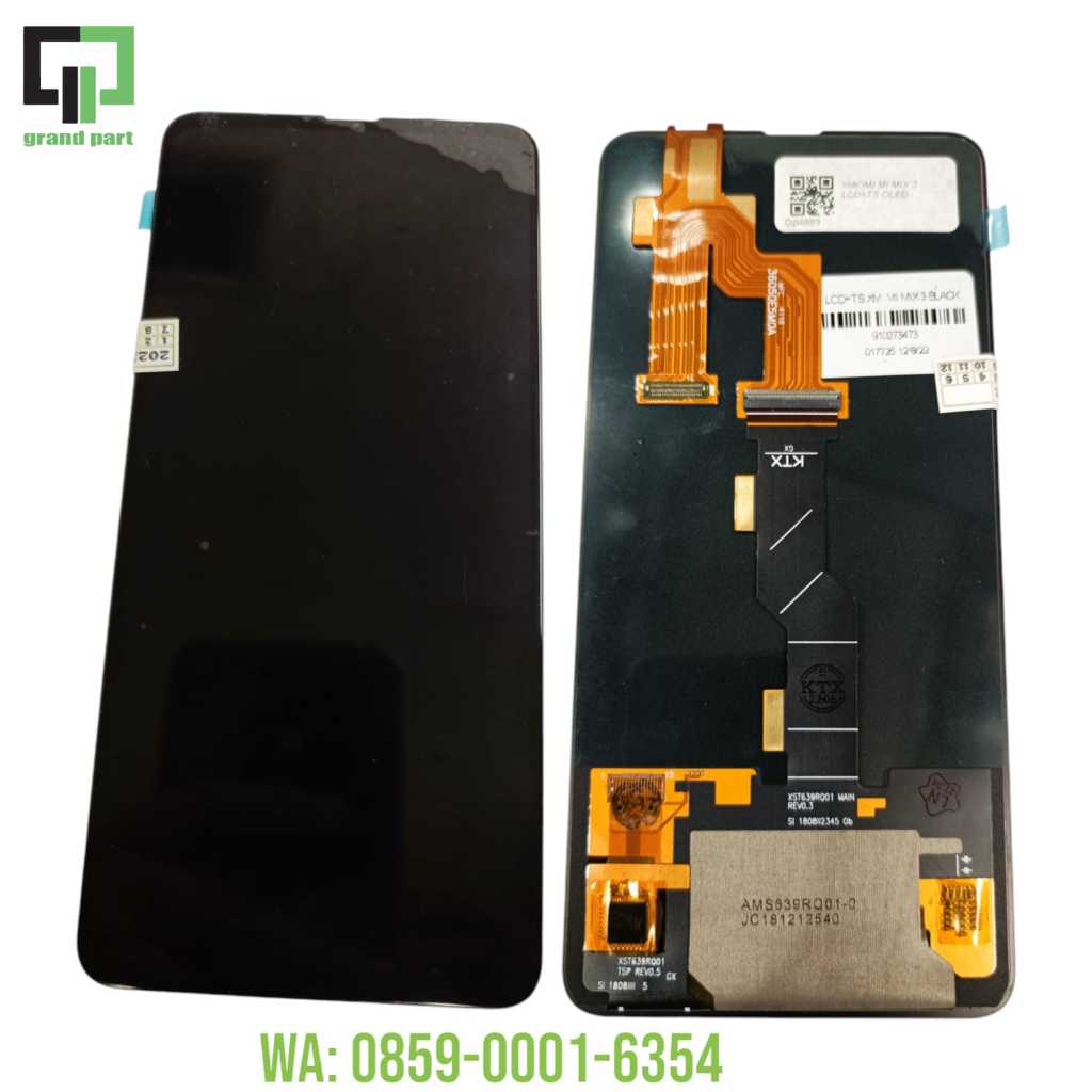 XIAOMI MI MIX 3 BLACK OLED LCD TOUCHSCREEN