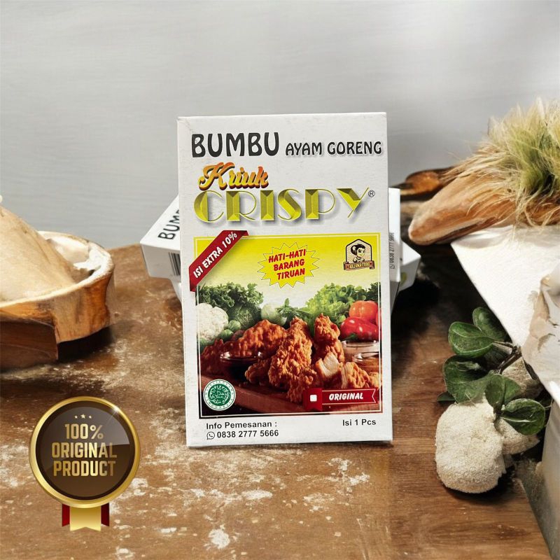 

Tepung bumbu Crispy ayam goreng