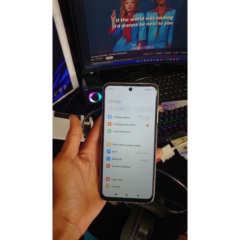 REDMI 10 RAM 6+5/128 BATANGAN MULUS LIKE NEW