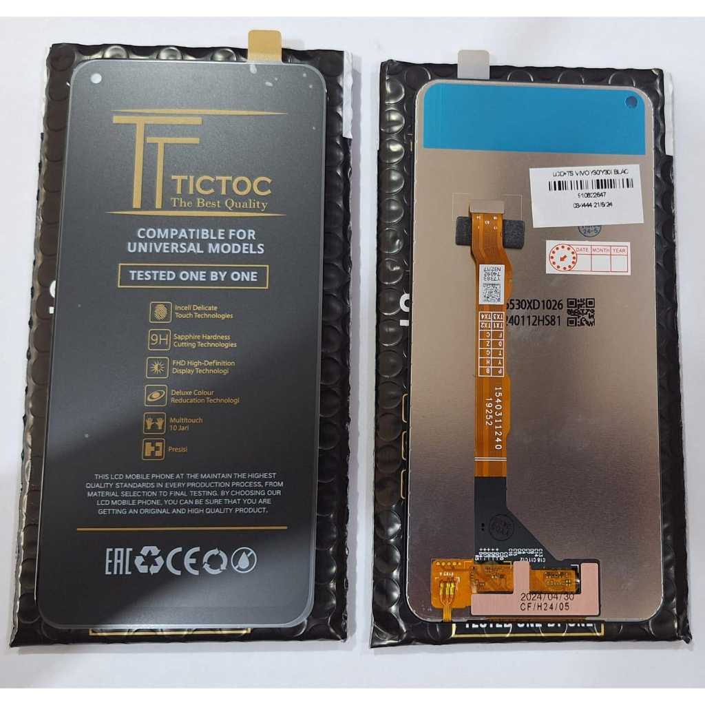 LCD + TS VIVO Y30 / Y30I  / Y50 TICTOC SCREEN ASSEMBLY