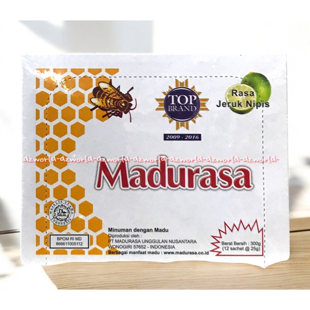 

Madurasa 12sachet Rasa Jeruk Nipis Minuman Kesehatan Untuk Menjaga Daya Tahan Tubuh 12 Sachet Honey Madu Rasa