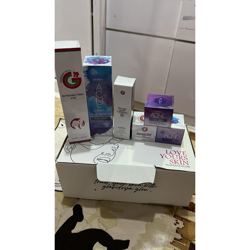 paket acne glafidsya medika