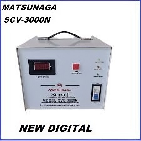 Stabilizer Matsunaga 3000 Watt Digital Stavol Matsunaga 3000 W Digital Stavolt 3000W Digital