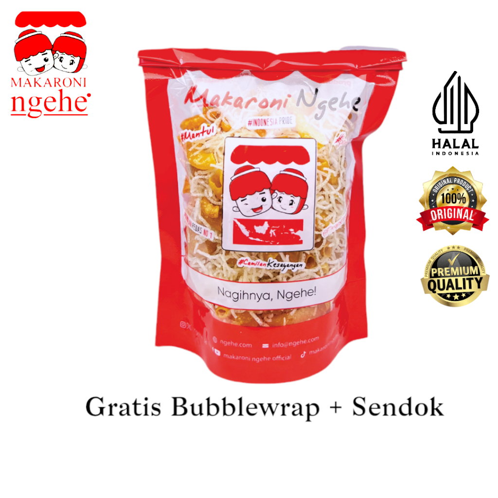 

Makaroni Kering Mix Bihun bungkus Free Bubble Wrap Makanan Instan Makanan Ringan