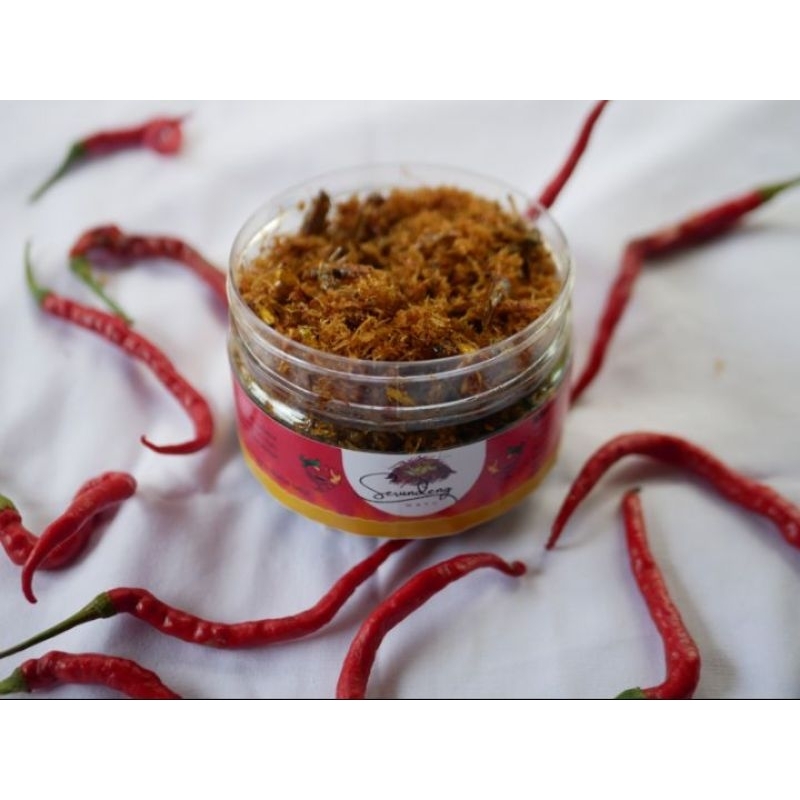 

Serundeng WaYu varian Pedas Nikmatt