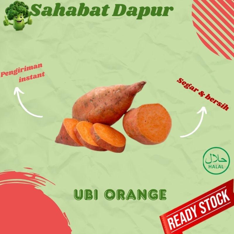 

Ubi selo orange -Sahabat Dapur Delivery