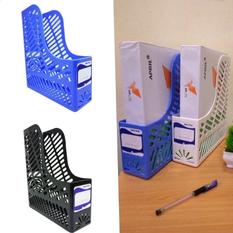 

Box File Premium PVC Tebal / Box Plastik Dokumen Tempat Berkas / Kotak Penyimpanan File & Dokumen