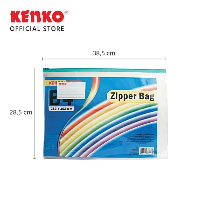 

PVC Zipper Bag ZB-2839 B4 KENKO
