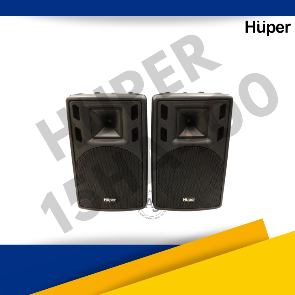 Speaker Aktif Huper 15HA400 Ukuran 15 Inch Original