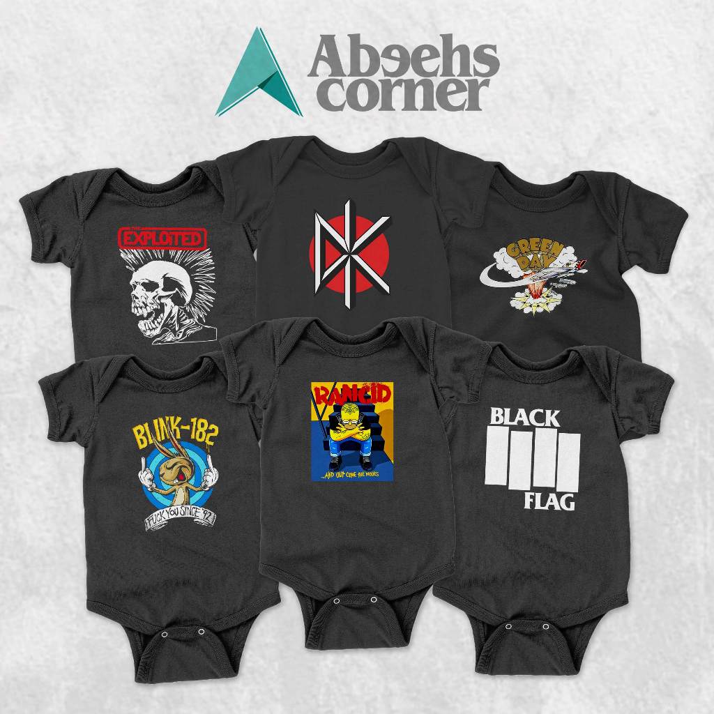 Jumper Bayi Band Rock Punk - Baju Jumper Band Punk - Baby Jumper Band