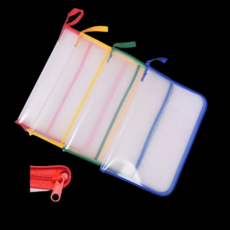 

Dataflex Map Zipper Bag Tenteng Jinjing Document Bag ukuran folio