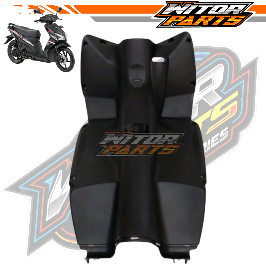 Cover Inner Dek Kunci Kontak Vario 110 Lama Karbu KVB Legsield Legsil Kunci Legshield Tengah Honda V