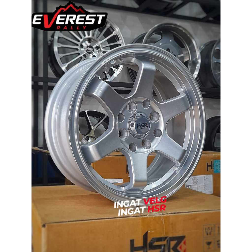 VELG RACING HSR TOKYO RING 14 BAUT 4 UNTUK MOBIL ESTILO, PICANTO, CARRY