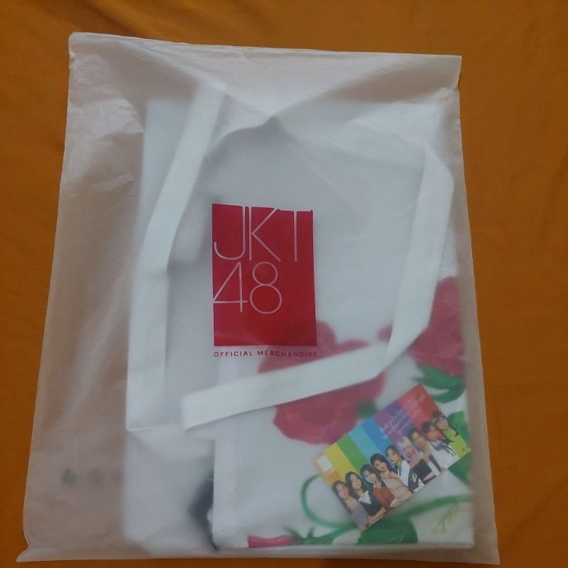 JKT48_Totebag flowerful Benefit Rose Anniversary JKT48 | BONUS STIKER LUCU SHANI