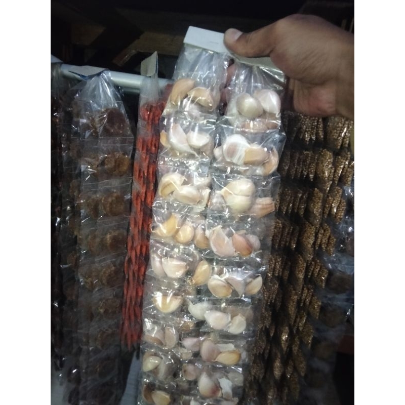 

BAWANG PUTIH ORGANIK RENCENG 10 RENCENG / 5 RENCENG BUMBU REMPAH ORGANIK Masakan Bahan Food Goreng