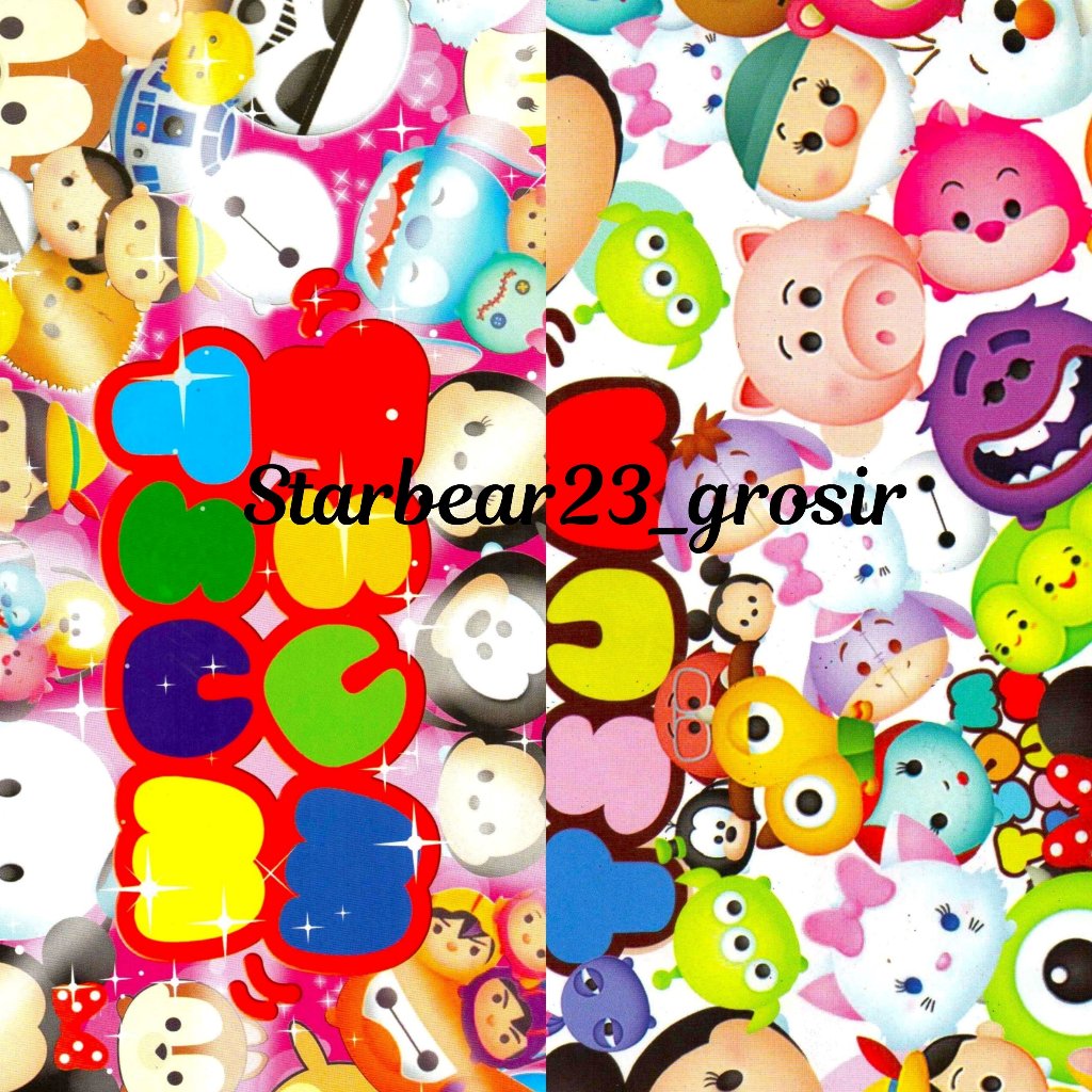 

Kertas kado Glossy Tsum-Tsum